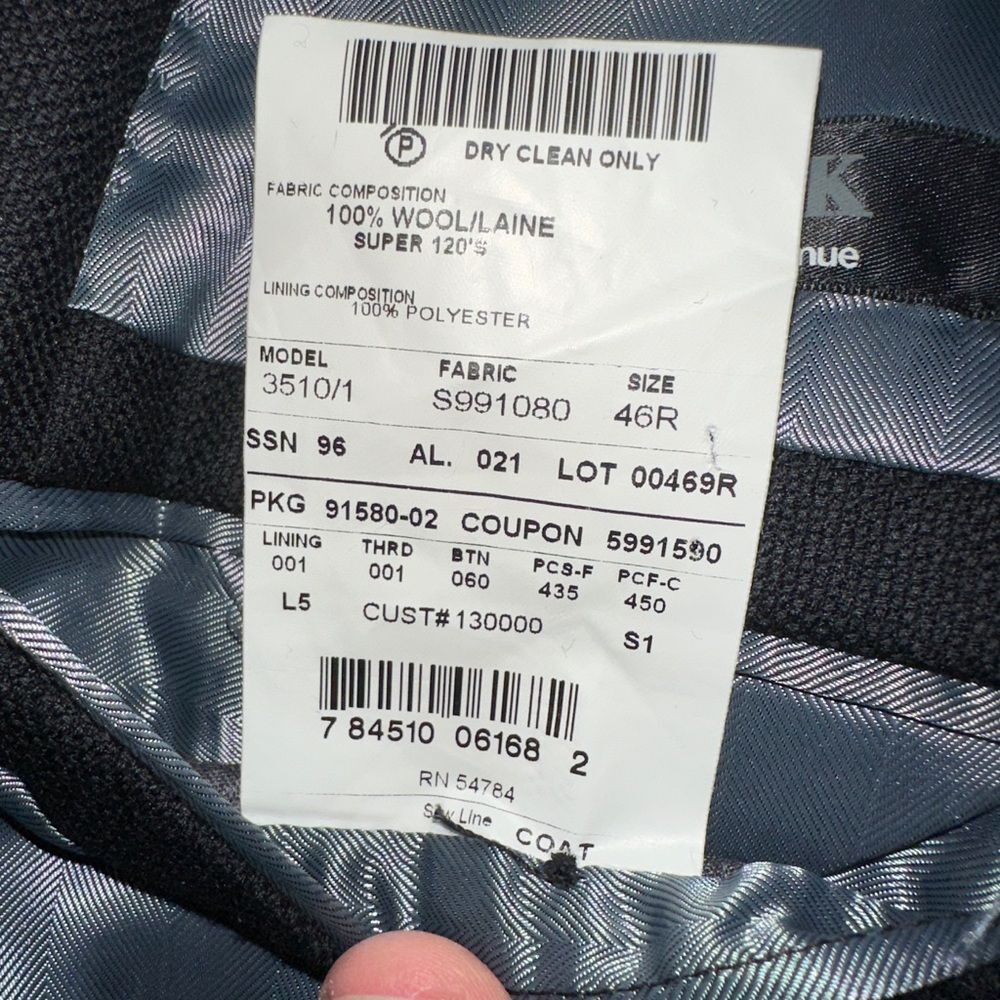 Saks Black Label Loro Piana - Picture 11 of 11